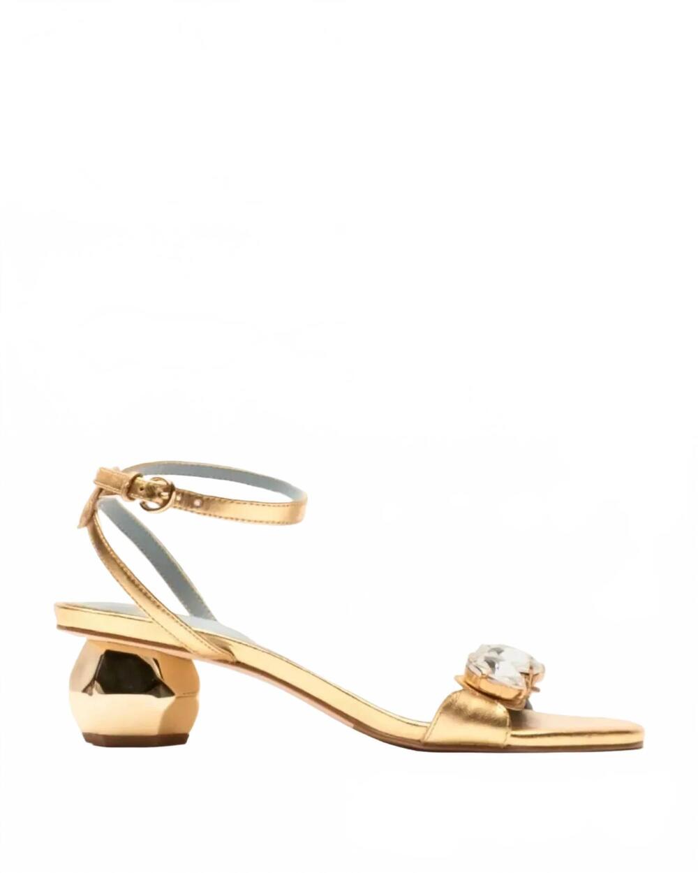 NEW FRANCES VALENTINE women's beatrix heel in platino
